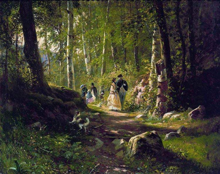 A Walk in the Forest — Ivan Shishkin