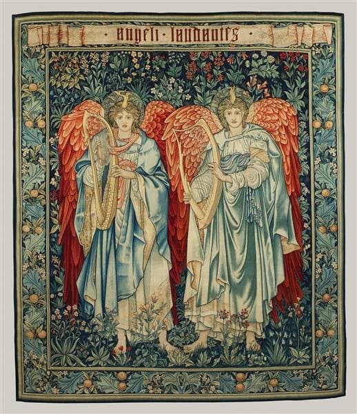 Angeli Laudantes — Sir Edward Coley Burne-Jones