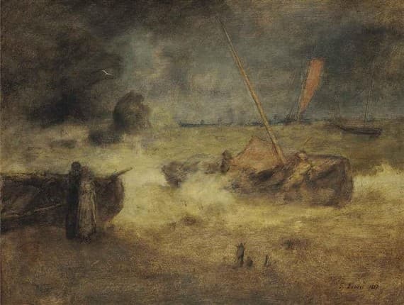Coast of Cornwall — George Inness