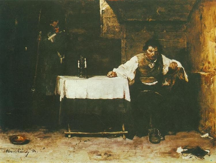 The Last Day of a Condemned Man — Mihály Munkácsy