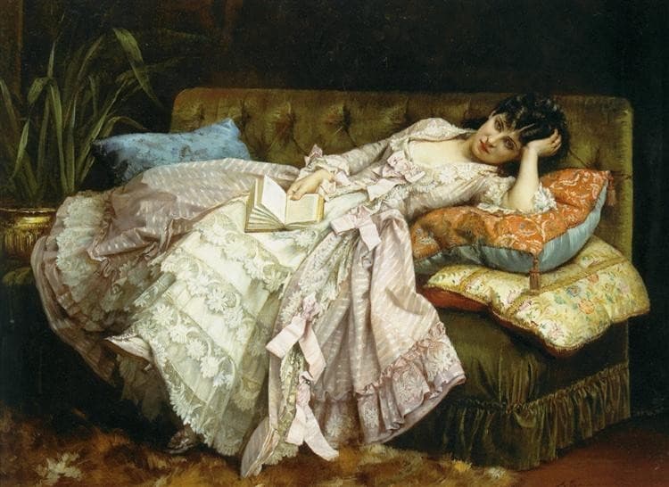 Sweet Doing Nothing — Auguste Toulmouche
