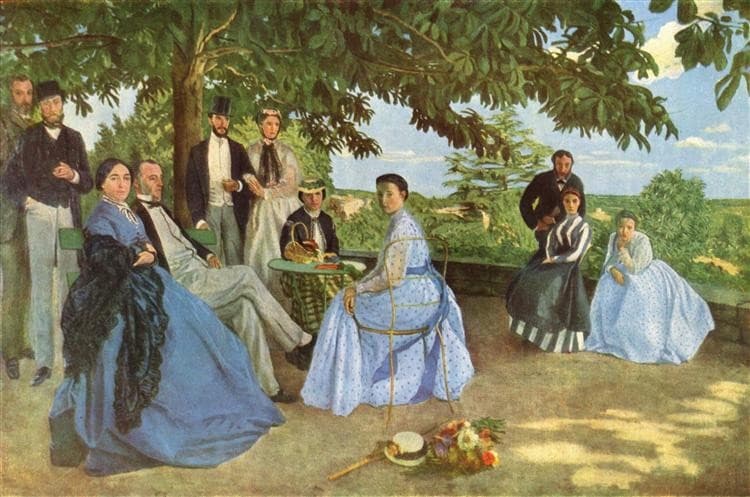Family Reunion — Frédéric Bazille