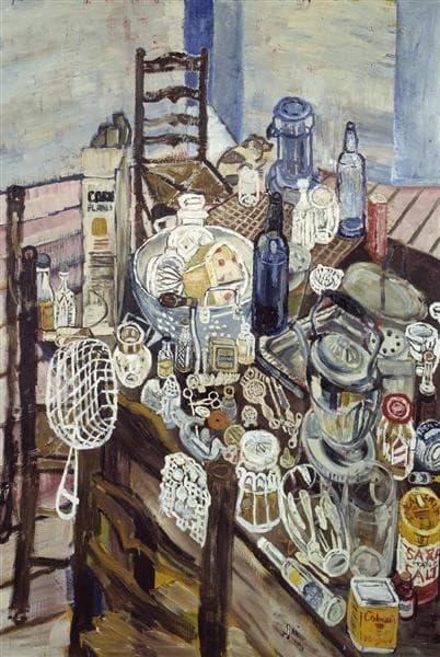 Still Life with Chip Frier — John Bratby