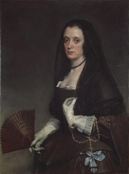 The Lady with a Fan — Diego Velázquez