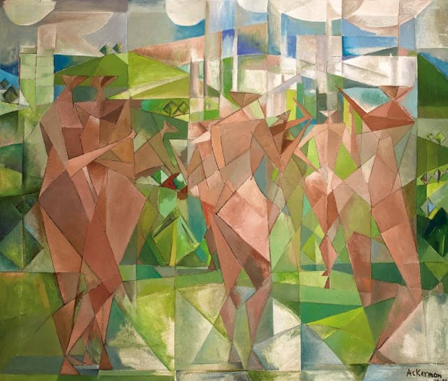 Personnages Cubistes — Paul Ackerman