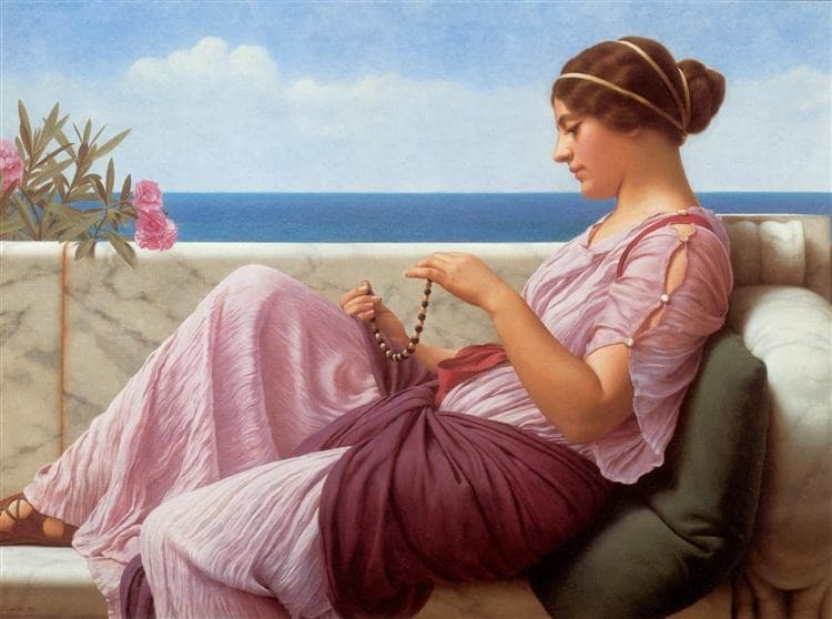 A Souvenir — John William Godward