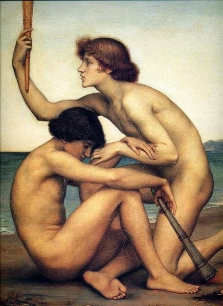 Phosphorus and Hesperus — Evelyn De Morgan
