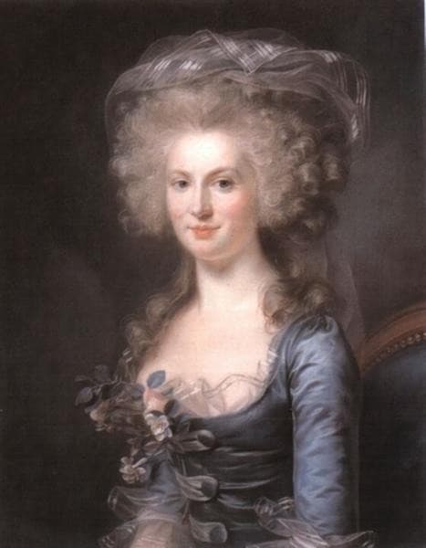 Portrait of Anne-Félicité Grésille — Marie-Gabrielle Capet