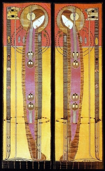 Embroidered Panels — Margaret Macdonald Mackintosh