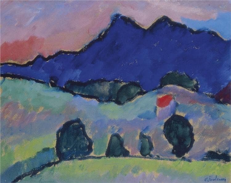 Blauer Berg — Alexej von Jawlensky