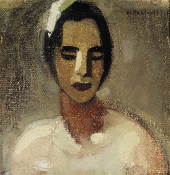 Girl from California — Helene Schjerfbeck
