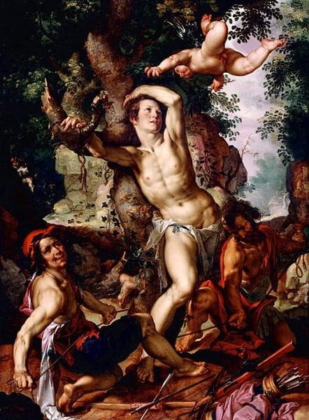Martyrdom of St. Sebastian — Joachim Wtewael