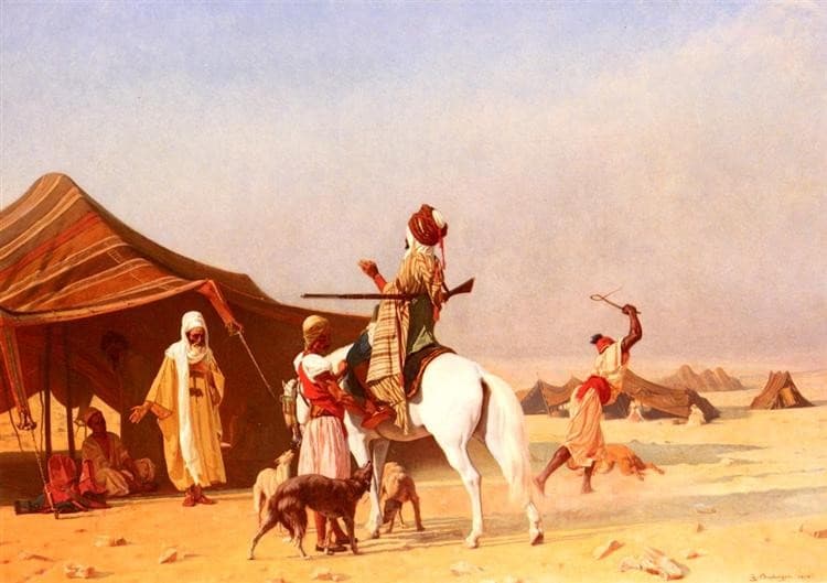 It's the Emir — Gustave Boulanger