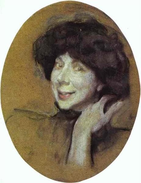 Портрет А. К. Бенуа — Valentin Serov