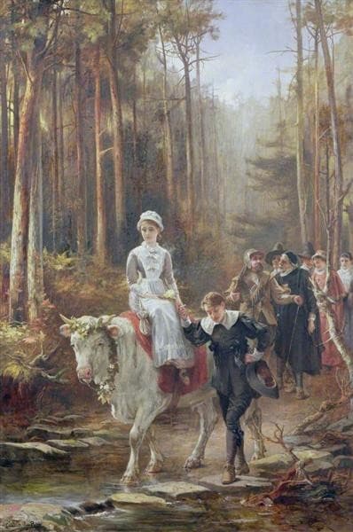 Priscilla, the Courtship of Miles Standish — Laslett John Pott