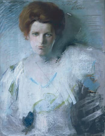 Frances Metzger West — Arthur Beecher Carles