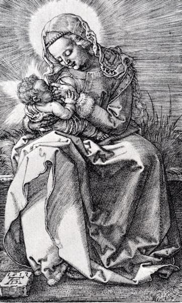 Madonna Nursing — Albrecht Dürer