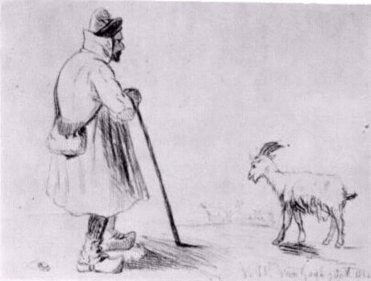 The Goat Herd — Vincent van Gogh
