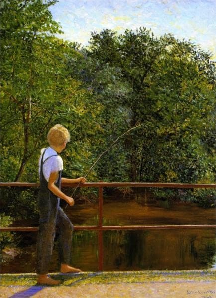 Boy Fishing — Lilla Cabot Perry