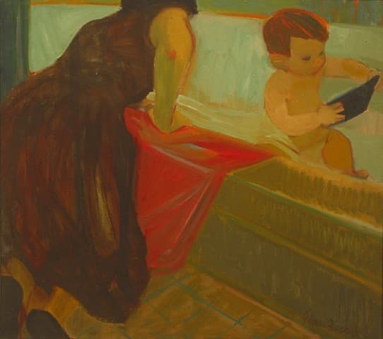 Green Bathtub — Elmer Bischoff