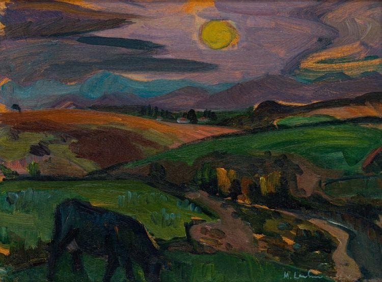 Landscape with Cow — Maggie Laubser