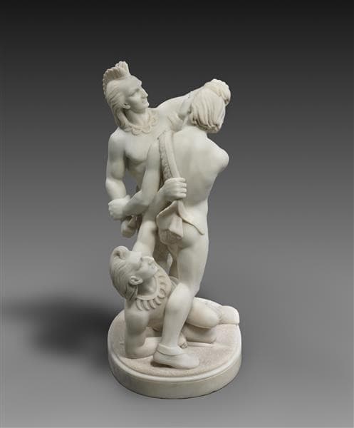 Indian Combat — Edmonia Lewis