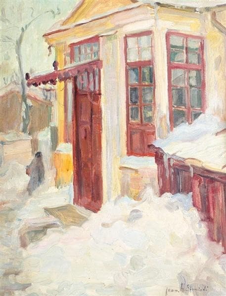 Winter in Bucharest — Jean Alexandru Steriadi