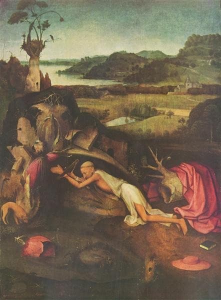 St. Jerome Praying — Hieronymus Bosch