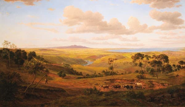 View of Geelong — Eugene von Guerard