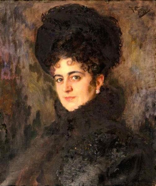 Portrait of Rakhil Semenovna Isakovich — Nikolai Dmitriyevich Kuznetsov