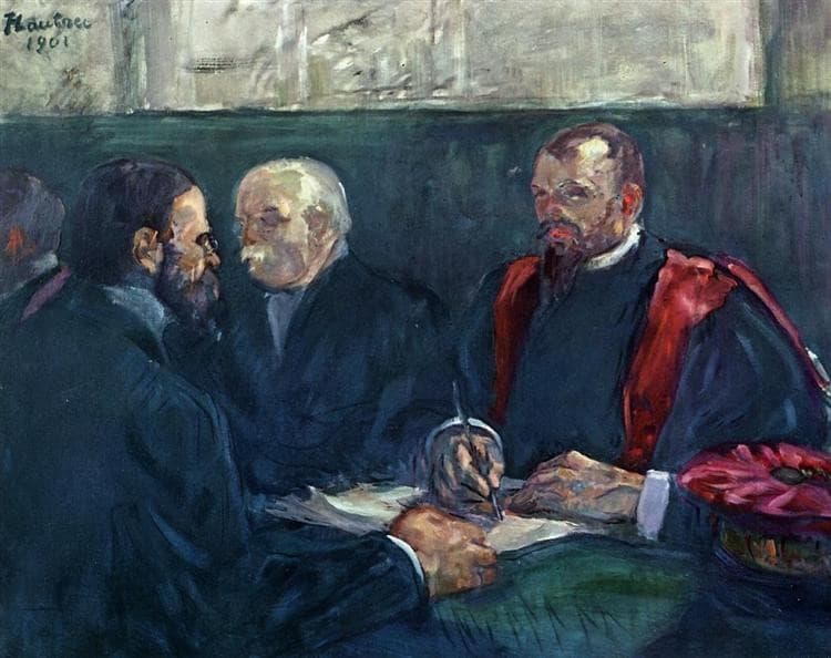 An Examination at the Faculty of Medicine, Paris — Henri de Toulouse-Lautrec