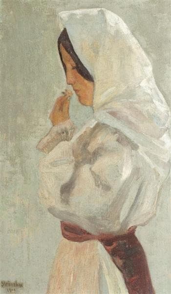 Peasant Woman — Ipolit Strambu