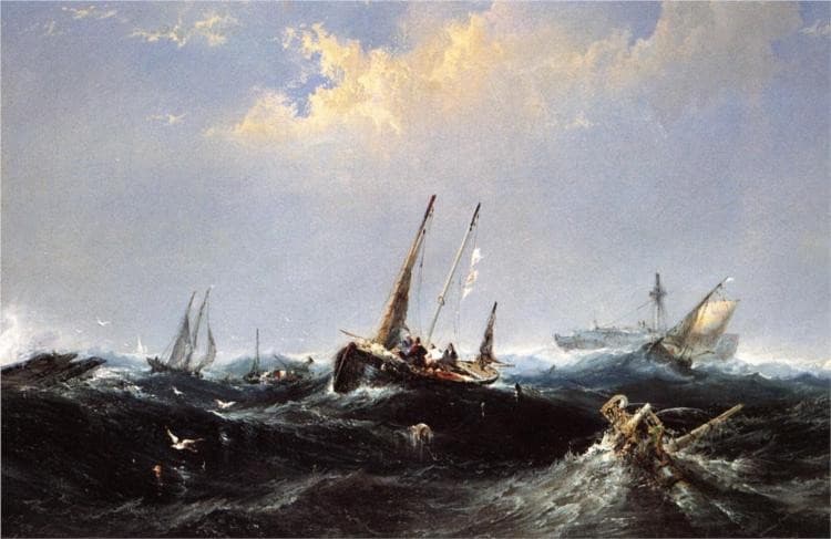 After the Storm on the Coast of Newfoundland — James Hamilton