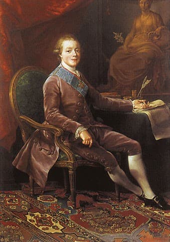 Portrait of Paul I of Russia — Pompeo Batoni