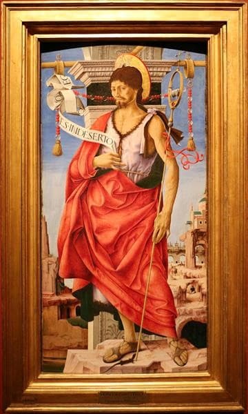 Saint John the Baptist — Francesco del Cossa