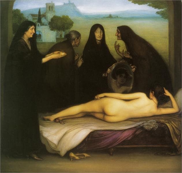 El pecado — Julio Romero de Torres