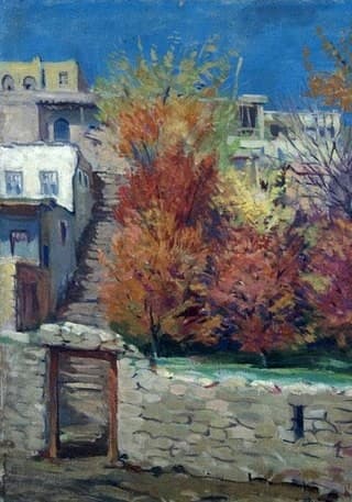 Autumn in the old Yerevan — Babken Kolozyan