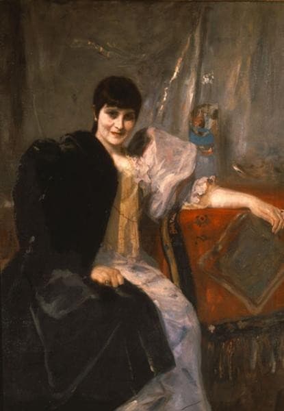 Portrait of Artemis Gyzi — Nikolaos Gyzis