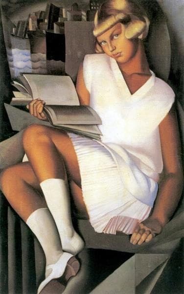 Kizette in Pink — Tamara de Lempicka