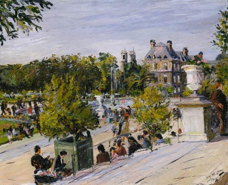 Jardin Du Luxembourg — Lois Mailou Jones