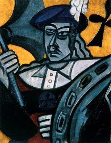 Jack of Clubs — Olga Rozanova