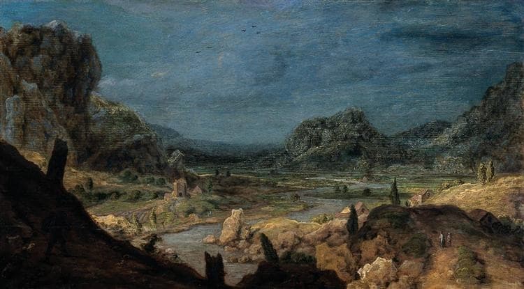 River valley — Hercules Seghers