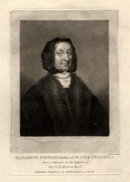 Elizabeth Cromwell (née Steward) — Charles Turner