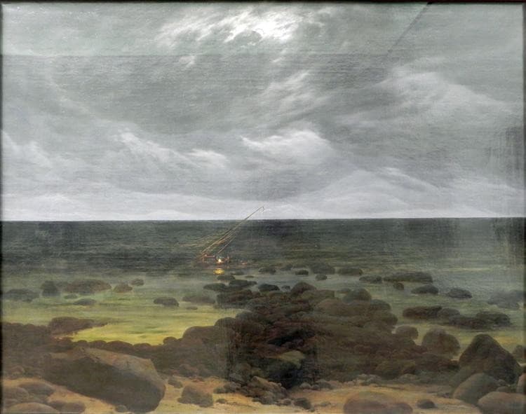 Coast Scene — Caspar David Friedrich