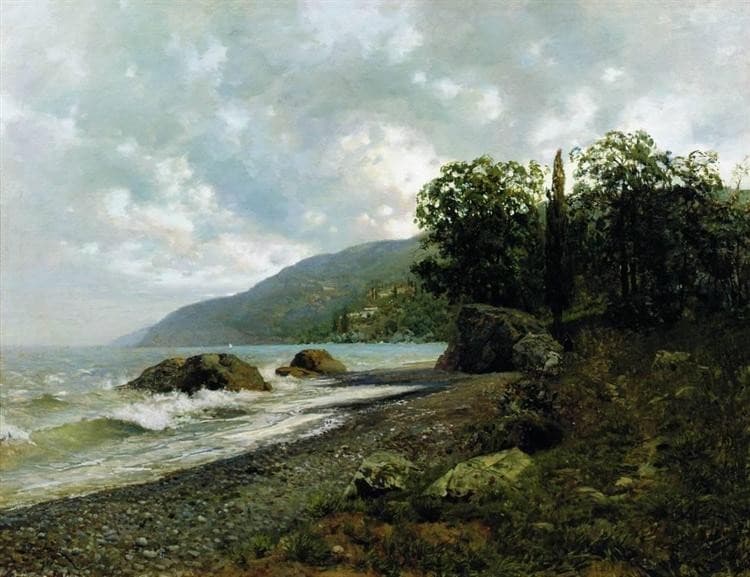 Крымский пейзаж — Isaac Levitan