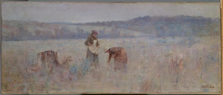 The Mushroom Gatherers — Jane Sutherland