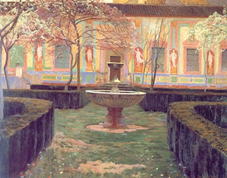 Abandoned garden — Santiago Rusiñol