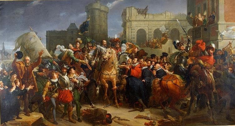 Entree D Henri IV a Paris Mba Chartres Ville Entrée d'Henri IV à Paris, 22 mars 1594 — François Gérard