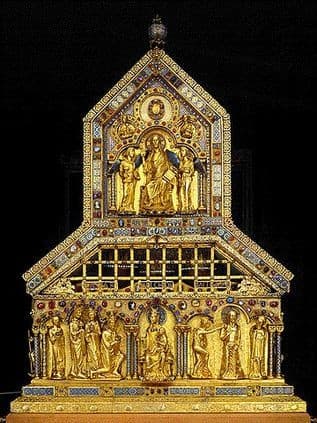 The Shrine of the Three Kings, Front Side — Nicholas of Verdun