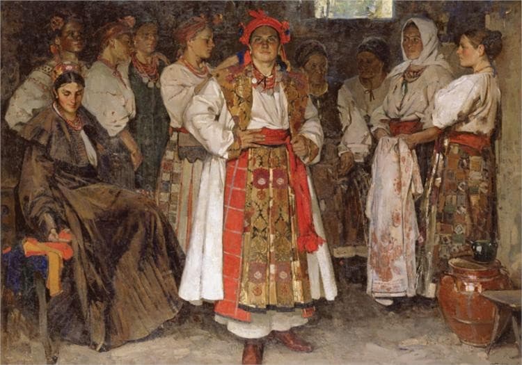 The bride — Fedir Krychevsky